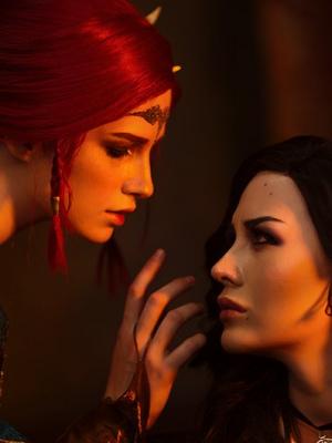 【巫师3/猎魔人 】叶奈法x特莉丝 《命运之火》